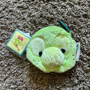 Green Turtle Plush Coin Purse Disney Aulani Mel NWT